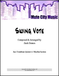 Swing Vote Jazz Ensemble sheet music cover Thumbnail